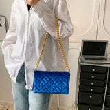Velvet Corduroy Chain Crossbody Bag Small Clutch