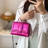 Stone Pattern Shoulder Messenger Bags for Women Wild Woman Flap Crossbody Bag