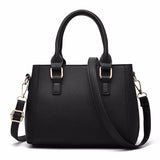 Women's Retro One Shoulder Crossbody Bag Large Capacity Handbag PU