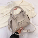 Rivet Crossbody Bag Women's Shoulder Messenger Purse Handbag