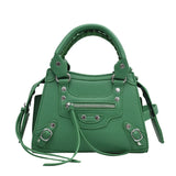 Rivet Crossbody Bag Women's Shoulder Messenger Purse Handbag