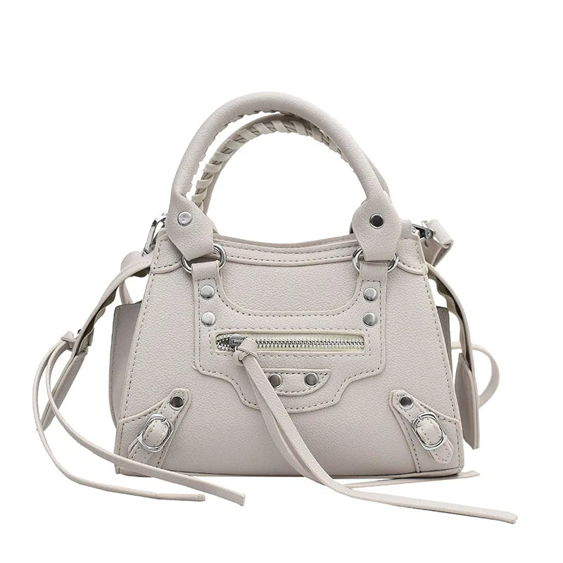 Rivet Crossbody Bag Women's Shoulder Messenger Purse Handbag