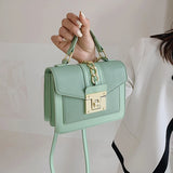 Vegan Leather Crossbody Bag Women Messenger Tote High Quality
