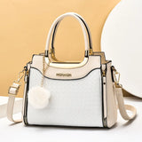 Woven Pattern Shoulder Bags Large Capacity Tote Bags