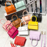 Small Crossbody Bag Women PU Leather Handbag Mini Chain Shoulder Messenger
