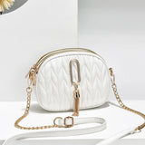 Evening Bag Women's Handbag Chain Tassel Female Tote Bags Crossbody PU Leather W