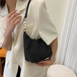 Evening Clutch Bag Rhinestones Silver Crystal Wedding Purses and Handbag