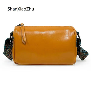 Women's Leather Shoulder Bag Crossbody Tote Cow Leather Handbag