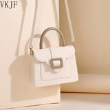 Leather Shoulder Bags Women High Ladies Small Crossbody Bags