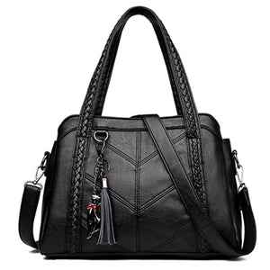 Women Crossbody Bag Leather Shoulder Casual Ladies Handbags