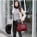 Women Crossbody Bag Leather Shoulder Casual Ladies Handbags