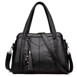 Women Crossbody Bag Leather Shoulder Casual Ladies Handbags