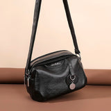Leather Crossbody Shoulder Bag for Women Small Tote Bag