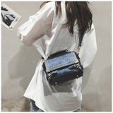 Rivet Crossbody Bag for Women Shoulder Bag