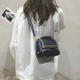 Rivet Crossbody Bag for Women Shoulder Bag