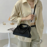 Women's Single Shoulder Leather Handbag Tote