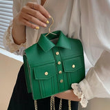 Summer Women's Tote Bag Chain Shoulder Messenger High-quality PU Leather