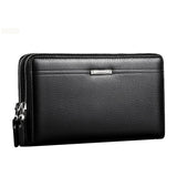 Men Wallet Leather Purse Casual Long Business Male Clutch Wallets