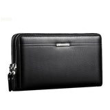 Men Wallet Leather Purse Casual Long Business Male Clutch Wallets