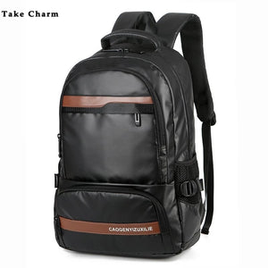 Men's Business Laptop Backpack Waterproof School Bag