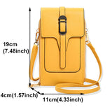Mini Women Shoulder Bags Soft PU Leather Phone Crossbody Bag