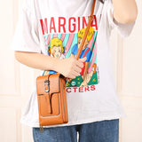 Mini Women Shoulder Bags Soft PU Leather Phone Crossbody Bag