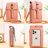 Mini Women Shoulder Bags Soft PU Leather Phone Crossbody Bag