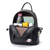 Women Backpack for Traveling PU Leather Multi-function Bag