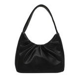 Women's PU Leather Underarm Tote Bag