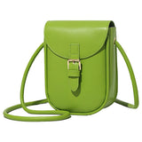 Women's Mini Leather Crossbody Bag Small Shoulder Messenger Purse