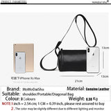 Leather Ladies Shoulder Bag Soft Cowhide Women Handbag Crossbody Bag