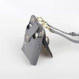 Snake Grain Leather Mini Shoulder Bag Woman Mobile Phone Bag