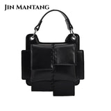 Soft Leather Tote Crossbody Handbag for Women
