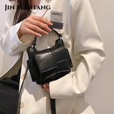 Soft Leather Tote Crossbody Handbag for Women