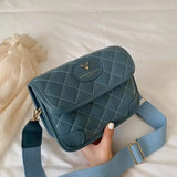 Small Square Bag High Handbag Wide Shoulder Strap