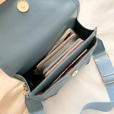 Small Square Bag High Handbag Wide Shoulder Strap