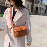 Small Square Bag High Handbag Wide Shoulder Strap