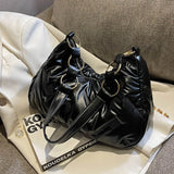 Women's Winter Down Cotton Shoulder Bag Handbags