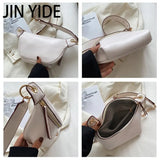 Women Leather Fanny Pack Waist Bag Female Chest Bags Belt Bag