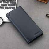 Top Men Leather Wallets Purse Clutch Money Bag
