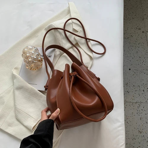 Woman Bucket Bag TOTE Bags with Mini Purse Lady Shoulder Bag Woman Handbag