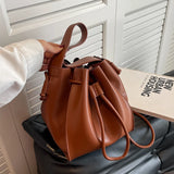 Woman Bucket Bag TOTE Bags with Mini Purse Lady Shoulder Bag Woman Handbag