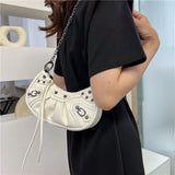 Crescent Designe Underarm Bag Mini Crossbody Bag