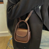 Women's Leather Shoulder Bag Crossbody Mini Square Handbag