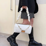 PU Leather Shoulder Bag Small Square Bag Lady Crossbody Bag Handbag