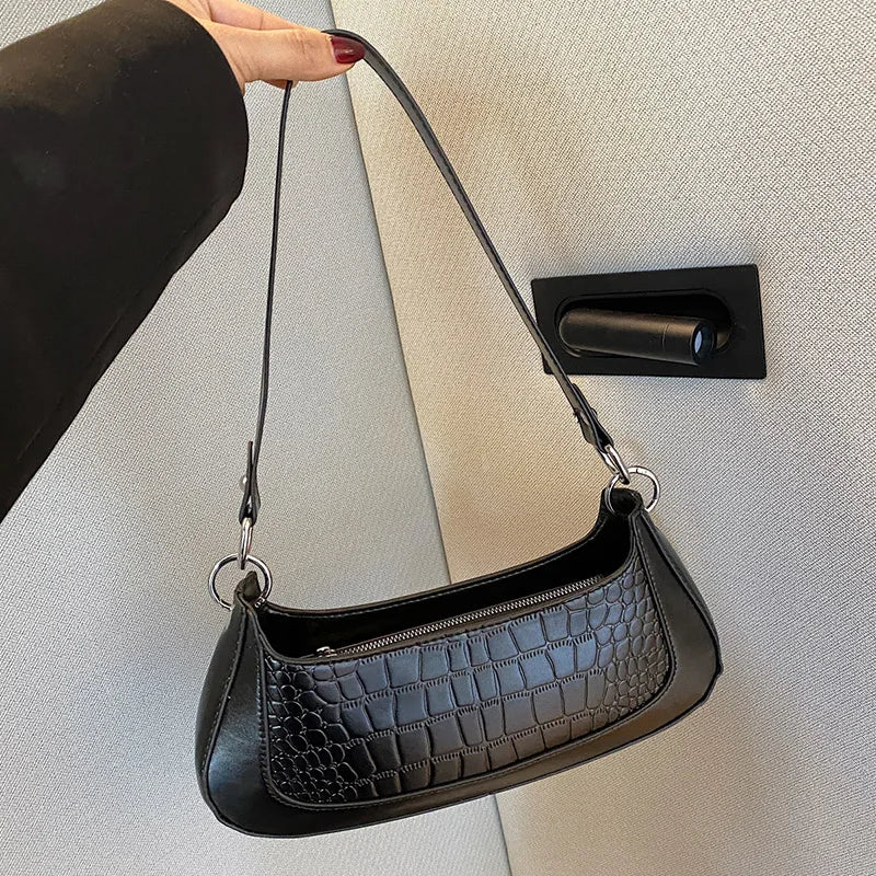 Women Armpit Bags Handbags Orange Green Crossbody Bags