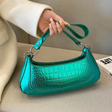 Women Armpit Bags Handbags Orange Green Crossbody Bags