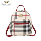Women Backpack Book Bag Classic Printed Rucksack Female Shoulder Back Bag