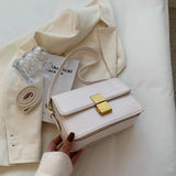 Retro Female Underarm Shoulder Purse High Leather Crossbody Bag