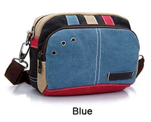 Canvas Shoulder Bag Tote Lady Handbag Evening Bag Lightweight Purse